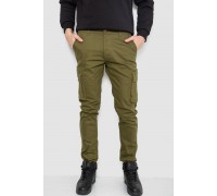 Джинси чоловічі демісезонні, колір хакі, 243R8083