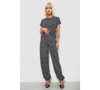 Костюм женский повседневный с принтом, цвет черный, 257R815-3