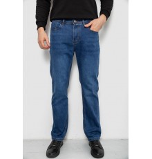 Джинси чоловічі прямого крою, колір синій, 244R9909