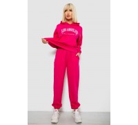 Спортивний костюм жіночий з принтом, колір рожевий, 244R1063AG