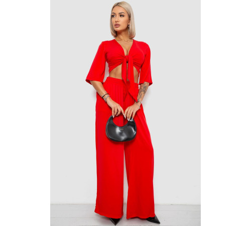 Костюм женский, цвет красный, 258R270
