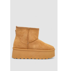 Уггі жіночі на хутрі, колір коричневий, 243RG659