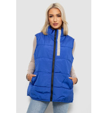 Жилет женский демисезонный, цвет электрик, 257R95