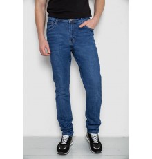 Джинси чоловічі демісезонні, колір синій, 243R8046