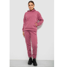 Спортивный костюм женский на флисе, цвет пудровый, 257R85