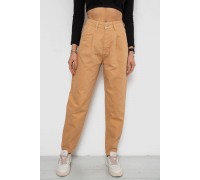 Джинсы женские, цвет темно-бежевый, 250R1574