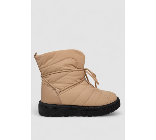 Дутики ж., цвет бежево-черный, 248RFM100