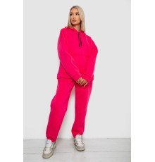 Спортивный костюм женский на флисе, цвет малиновый, 238R5726