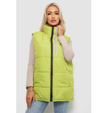 Жилет женский демисезонный, цвет фисташковый, 257R95