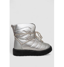 Дутики ж., цвет серебристо-черный, 248RFM100