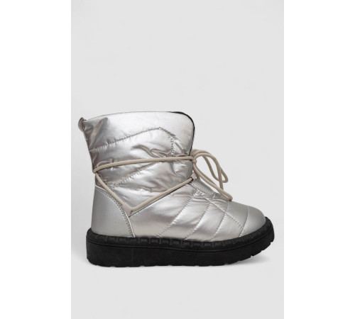 Дутики ж., цвет серебристо-черный, 248RFM100