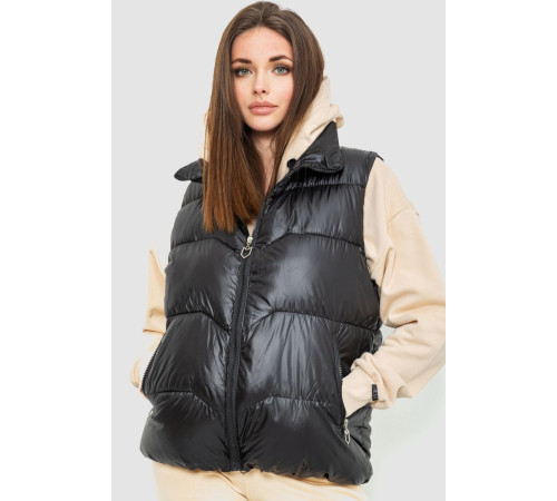 Жилет женский, цвет черный, 244R7011