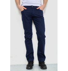 Брюки мужские, цвет темно-синий, 182R2041