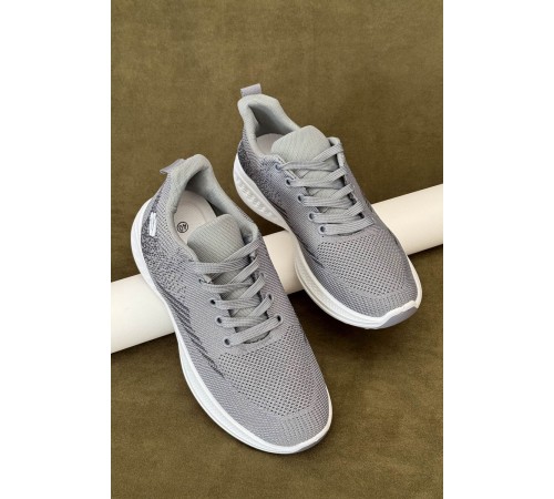 Кросівки чоловічі текстильні, колір сірий, 244RJ1077