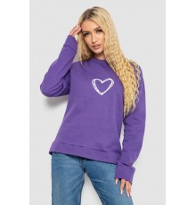 Світшот жіночий, колір фіолетовий, 238R57162 Світшот жіночий, колір фіолетовий, 238R57162