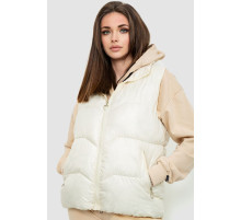 Жилет женский, цвет молочный, 244R7011