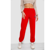 Спортивные штаны женские, цвет красный, 247R4670