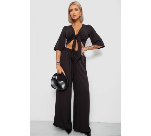 Костюм жіночий, колір чорний, 258R270