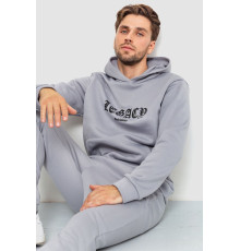 Спортивный костюм мужской на флисе, цвет светло-серый, 238R57046