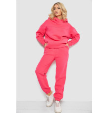 Спортивный костюм женский на флисе, цвет розовый, 247R10765