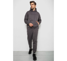 Спортивный костюм мужской на флисе, цвет серый, 238R029