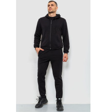 Спорт костюм мужский двухнитка, цвет черный, 119R200-5