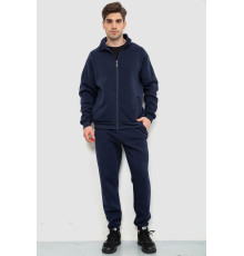 Спорт костюм мужской на флисе, цвет темно-синий, 244R967