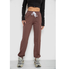 Спорт штани жіночі, колір шоколад, 247R4670-1