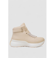 Черевики жіночі зимові на хутрі, колір бежевий, 248RXM26