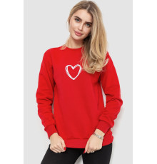 Свитшот женский, цвет красный, 238R57162