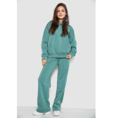 Спортивный костюм женский на флисе, цвет оливковый, 241R2001-2