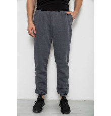 Спортивні штани на флісі, колір сірий, 238R58629