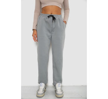 Спортивные штаны женские на флисе, цвет серый, 238R57016