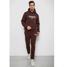 Спортивний костюм чоловічий на флісі, колір шоколадний, 238R57046