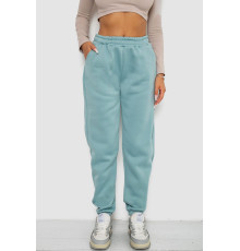 Спортивні штани жіночі на флісі, оливковий колір, 238R58671