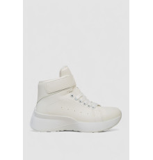 Черевики жіночі зимові на хутрі, колір білий, 248RXM25