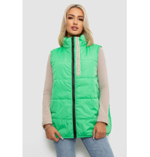 Жилет женский демисезонный, цвет салатовый, 257R95