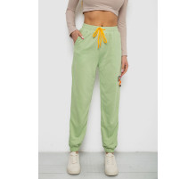 Спортивные штаны женские, цвет фисташковый, 238RJH016