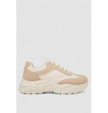 Кроссовки жеснкие, цвет бежевый, 248RA170-3R