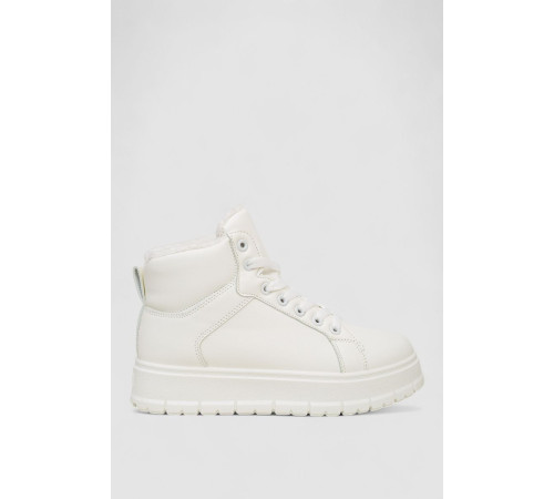 Кроссовки женские зимние на меху, цвет белый, 248RMB13