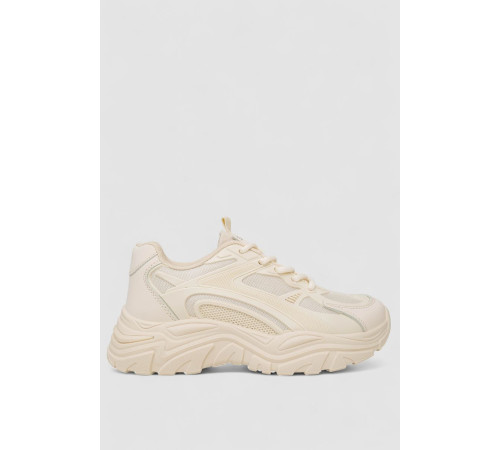 Кроссовки женские, цвет бежевый, 248RA110