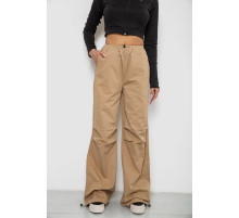 Брюки карго женские, цвет бежевый, 238R5333