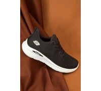 Кроссовки мужские текстильные, цвет черный, 244RJ1078