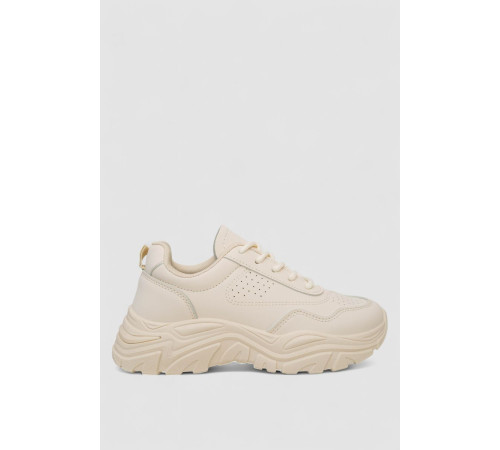 Кроссовки женские, цвет бежевый, 248RA70