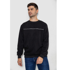 Батник чоловічий на флісі, колір чорний, 244R2556