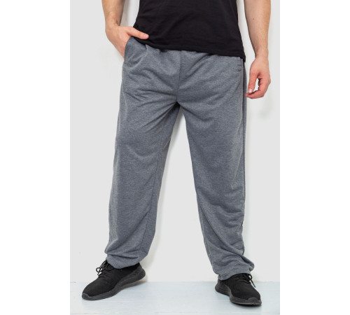 Спорт штаны мужские, цвет серый, 244R10018