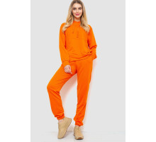 Спорт костюм женский двухнитка, цвет оранжевый, 244R009