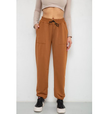 Спортивні штани жіночі, колір коричневий, 238R115