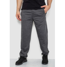 Спорт чоловічі штани, колір темно-сірий, 244R4932