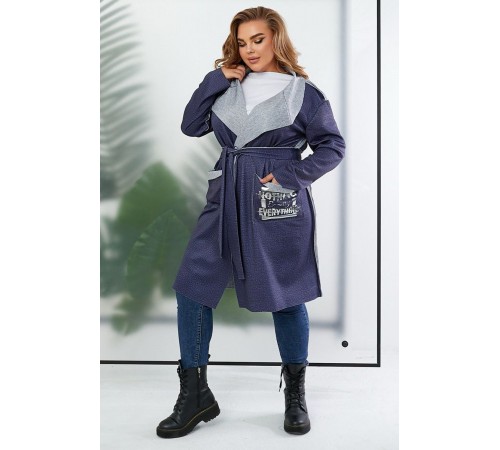 Кардиган жіночий, колір синій, 257R5012